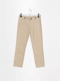 Повседневные штаны H&M модель 0961643_бежевий Фото