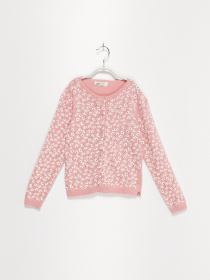 Кардиган H&M модель 0977467_рожевий комб. Фото