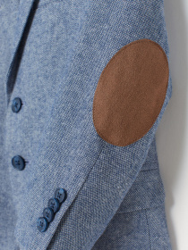 Пиджак H&M модель 0755714_синій комб. Пиджак H&M модель 0755714_синій комб. Фото