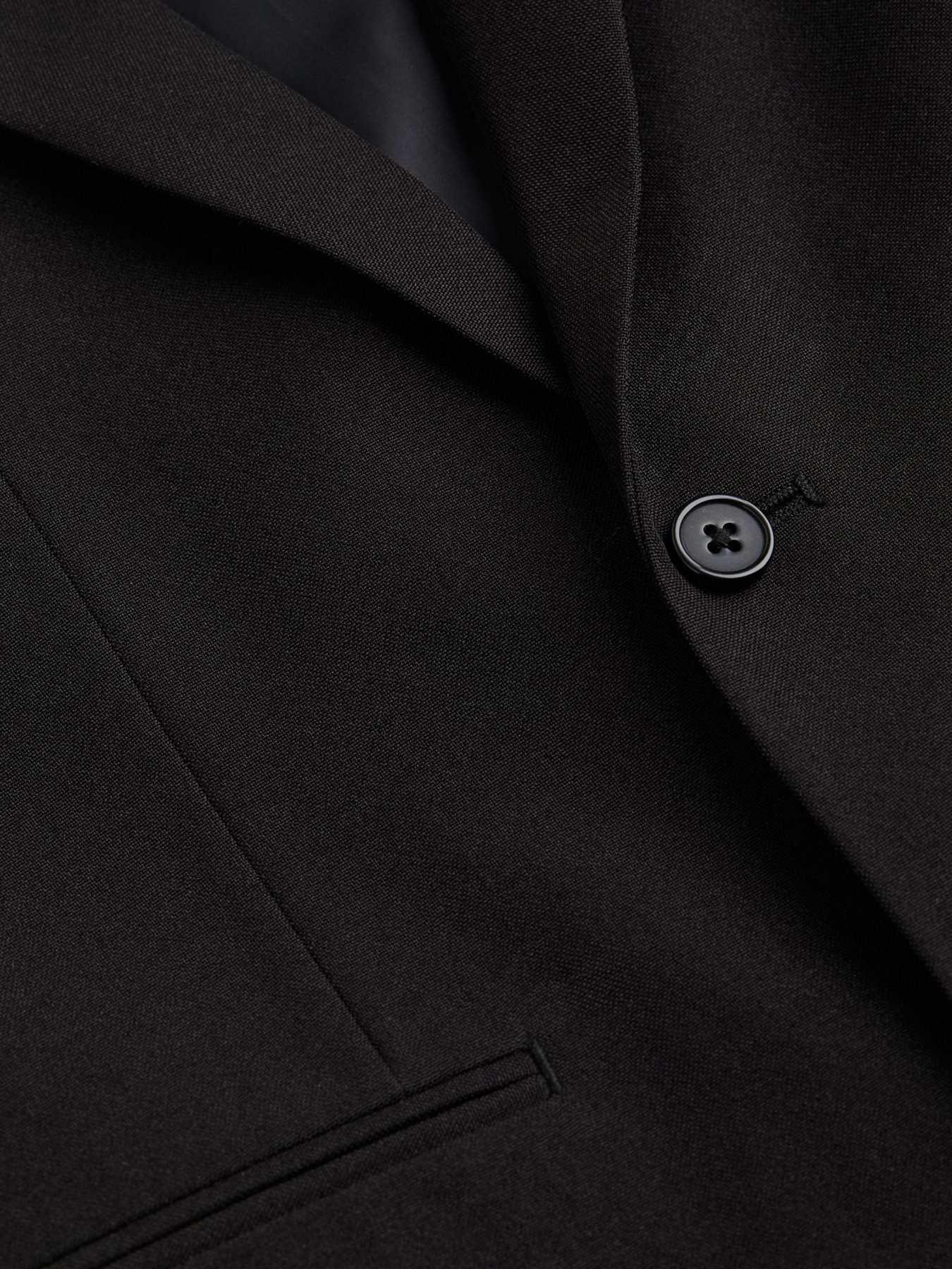 Пиджак H&M модель 0718908_чорний Фото