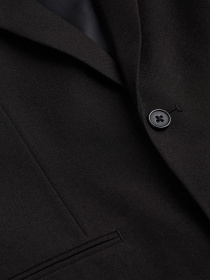 Пиджак H&M модель 0718908_чорний Фото