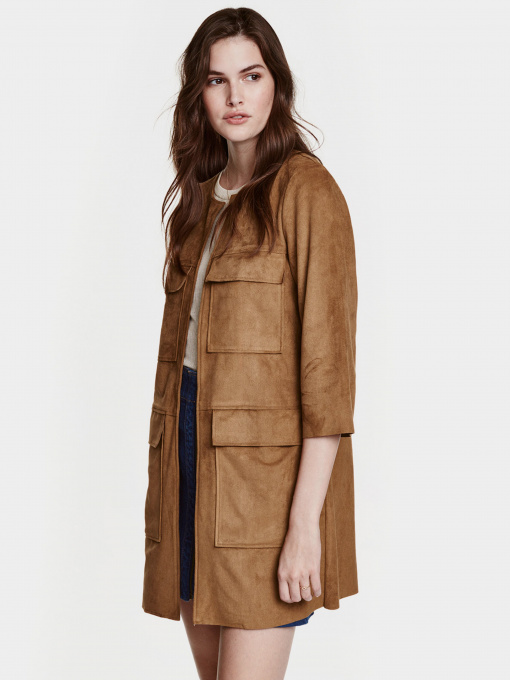 Кардиган H&M модель 0400945_коричневий Фото