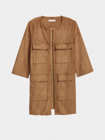 Кардиган H&M модель 0400945_коричневий Фото