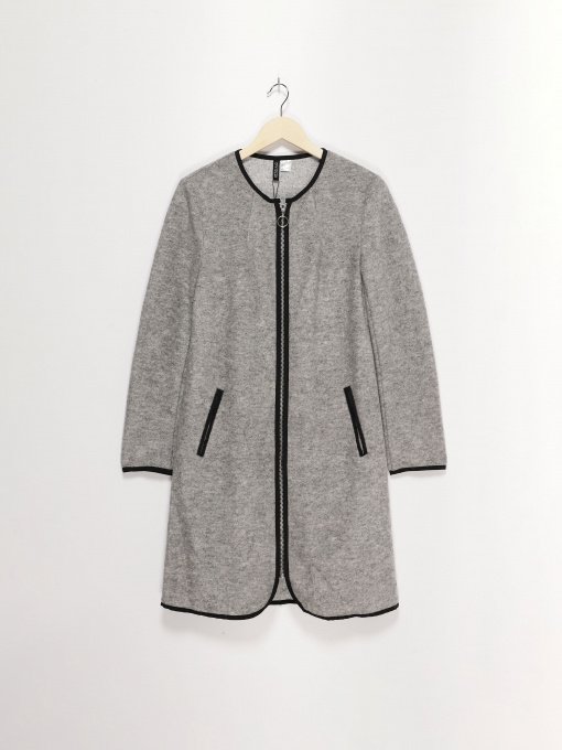 Кофта H&M модель 0402332_сірий з чорним Фото