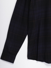 Рубашка H&M модель 0404551_чорний комб. Фото