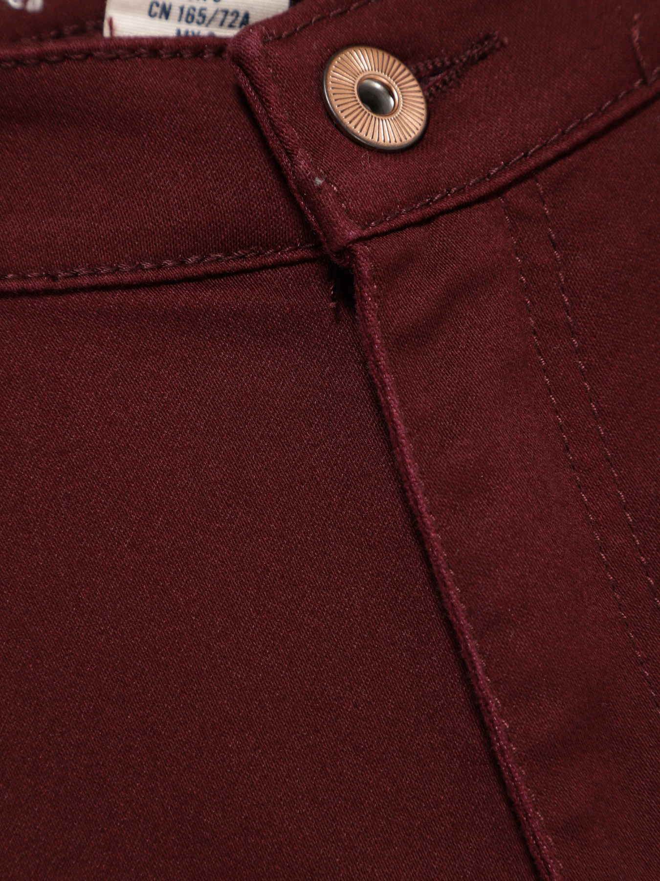 Повсякденні штани H&M модель 0405604_бордовий Фото