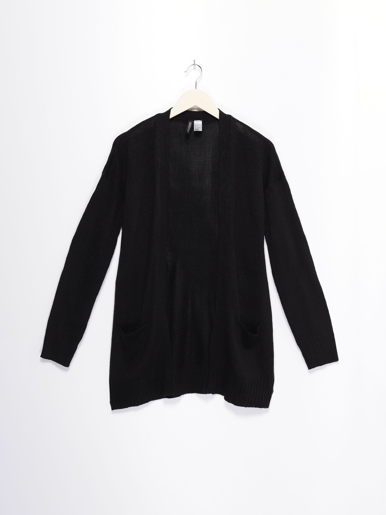 Кардиган H&M модель 0408950_чорний Фото