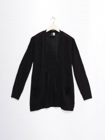 Кардиган H&M модель 0408950_чорний Фото