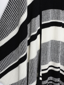 Кардиган H&M модель 0409933_чорний з білим Фото