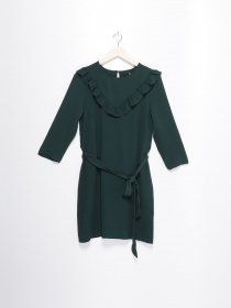 Сукня міні H&M модель 0410315_т.зелений Фото