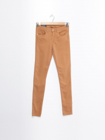 Брюки повседневные H&M модель 0412707_с.коричневий Фото