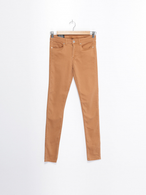 Брюки повседневные H&M модель 0412707_с.коричневий Фото