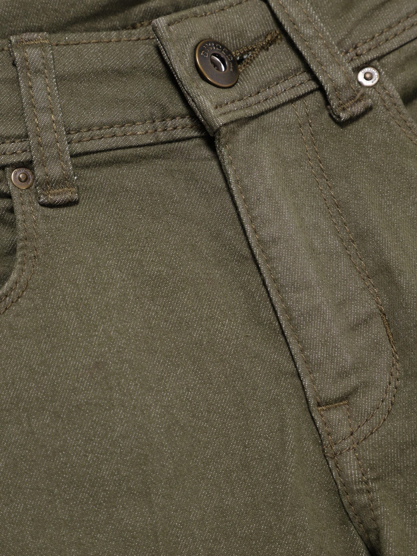 Брюки повседневные H&M модель 0412707_хакі Фото