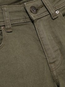 Брюки повседневные H&M модель 0412707_хакі Фото