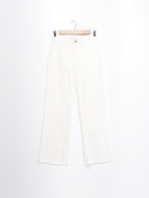 Прямые джинсы H&M модель 0413311_білий Фото