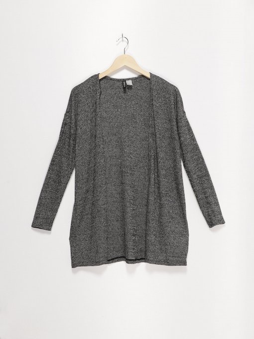 Кардиган H&M модель 0413704_сірий комб. Фото