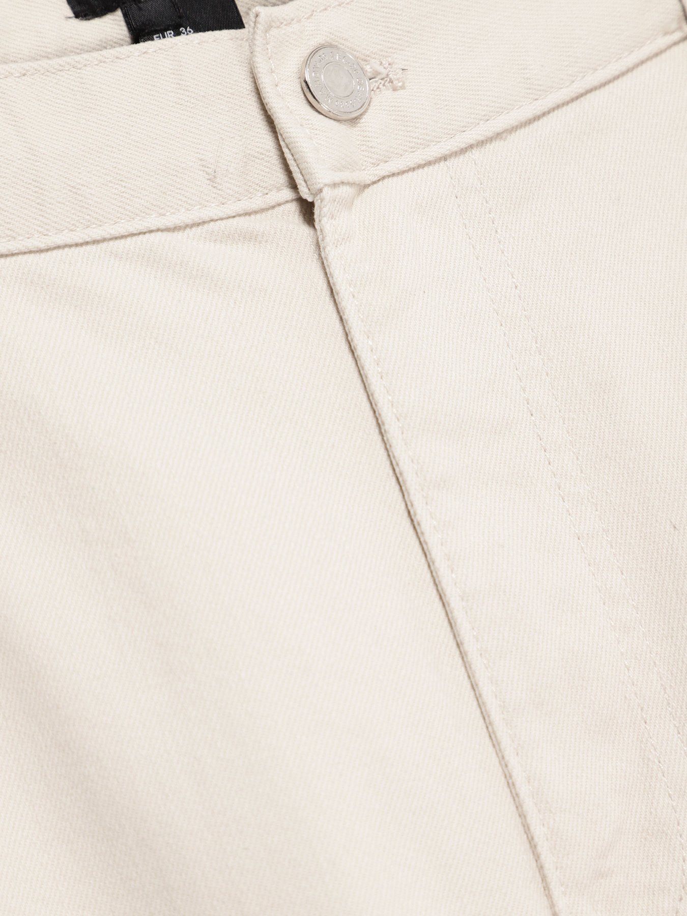 Прямые джинсы H&M модель 0416157_с.бежевий Фото