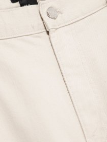 Прямые джинсы H&M модель 0416157_с.бежевий Фото