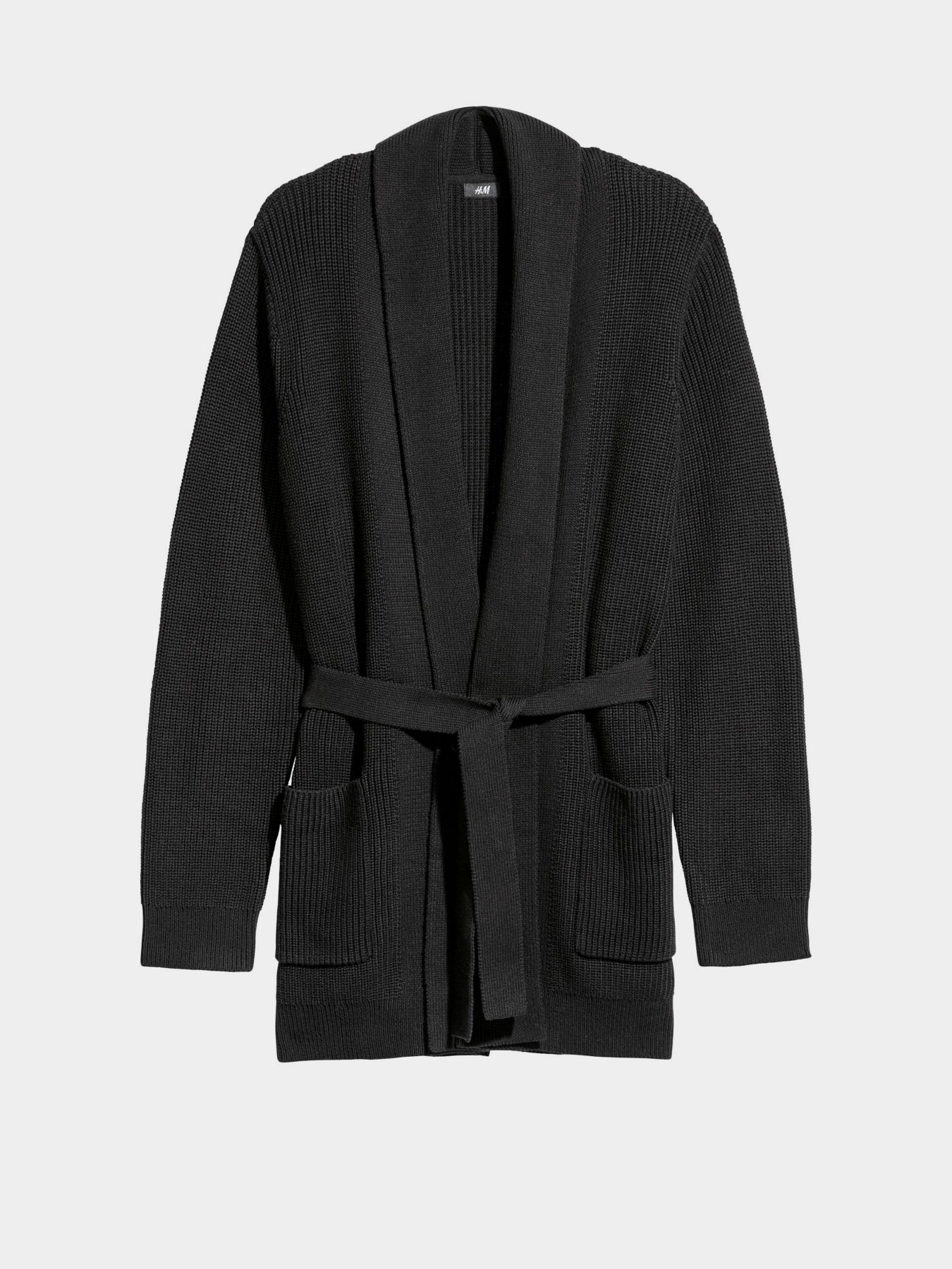 Кардиган H&M модель 0603331_чорний Фото