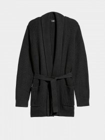 Кардиган H&M модель 0603331_чорний Кардиган H&M модель 0603331_чорний Фото