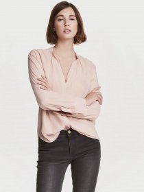 Блуза H&M модель 0420029_с.бежевий Фото