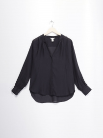 Блуза H&M модель 0420029_т.синій Фото