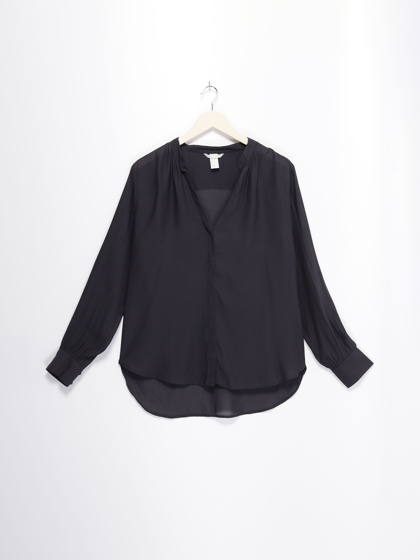 Блуза H&M модель 0420029_т.синій Фото