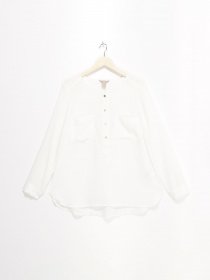 Блуза H&M модель 0421044_білий Фото