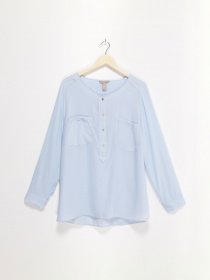 Блуза H&M модель 0421044_с.синій Фото