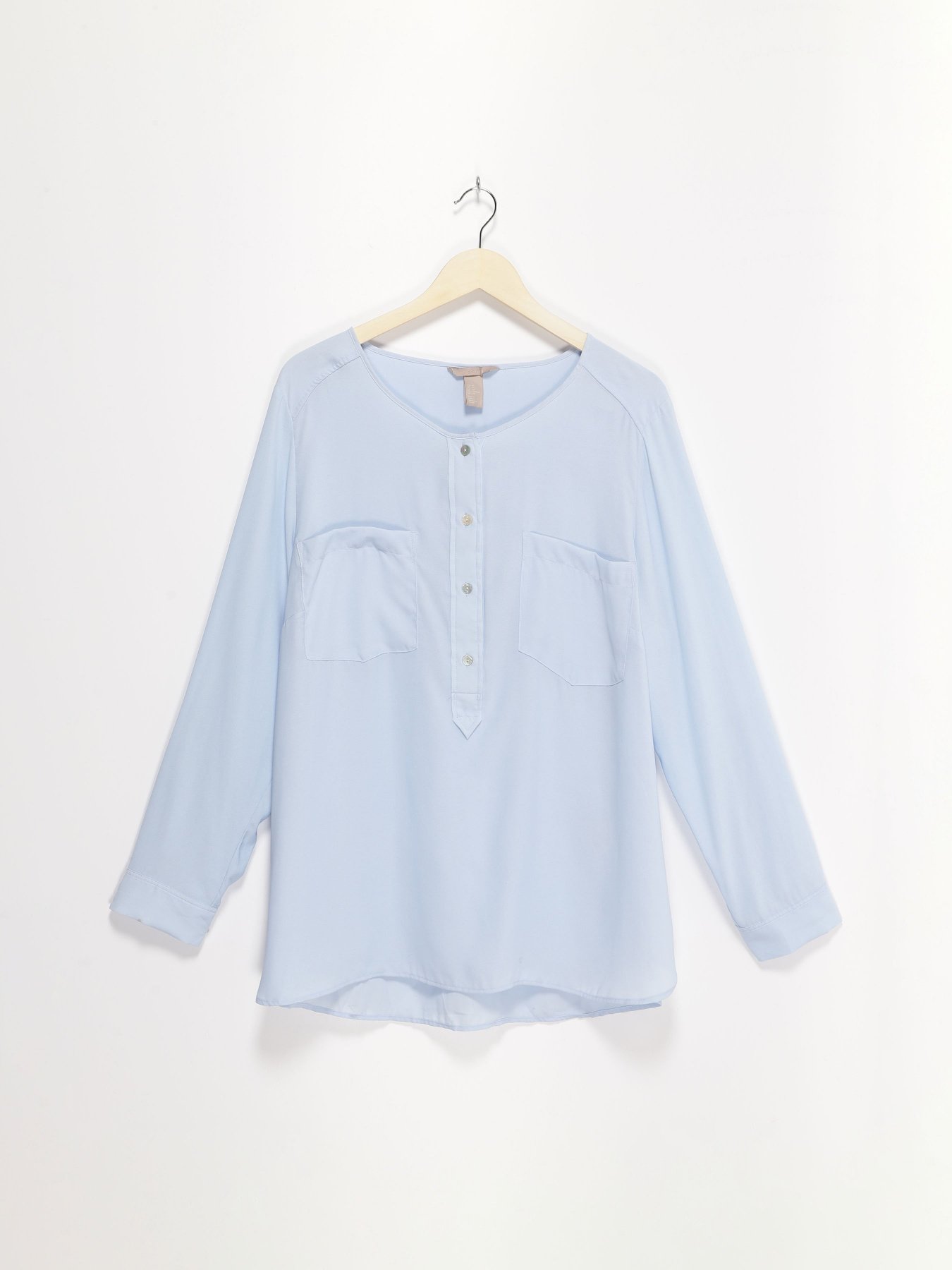 Блуза H&M модель 0421044_с.синій Блуза H&M модель 0421044_с.синій Фото