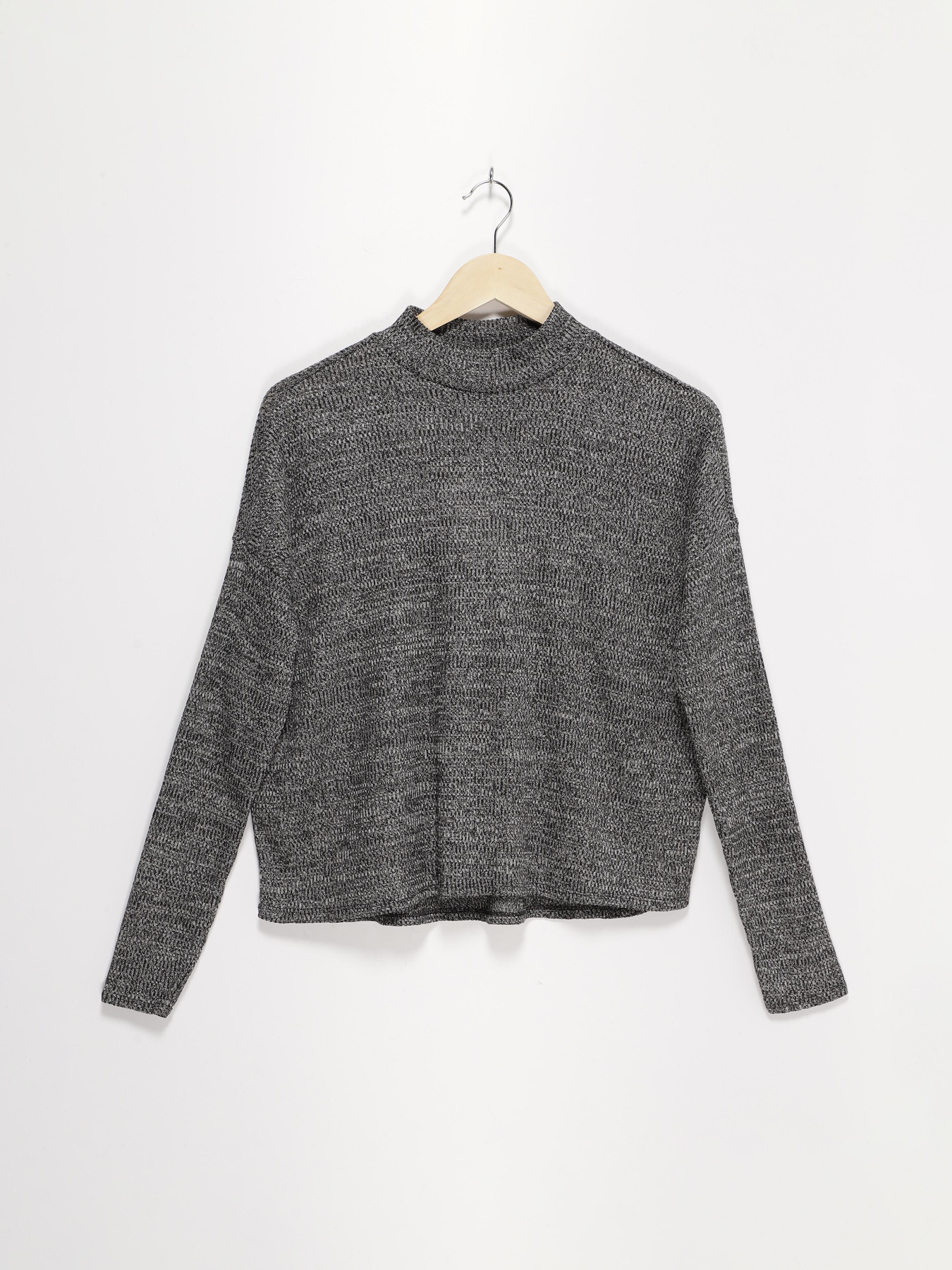 Лонгслів H&M модель 04211551_сірий комб. Фото