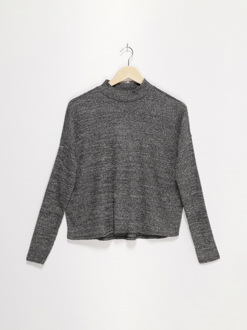 Лонгслив H&M модель 04211551_сірий комб. Фото