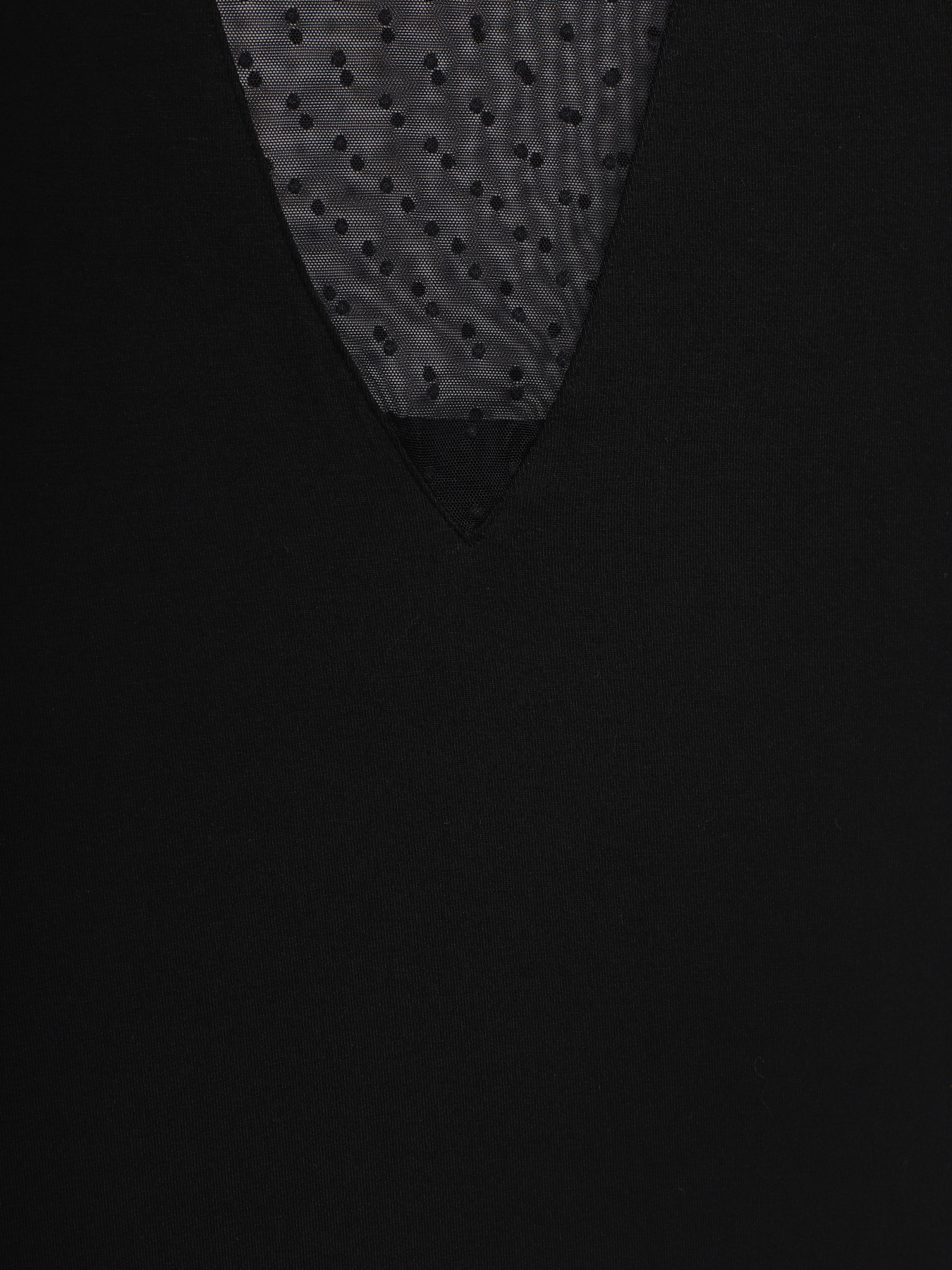 Лонгслив H&M модель 0422486_чорний Фото