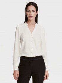 Блуза H&M модель 0424155_білий Фото