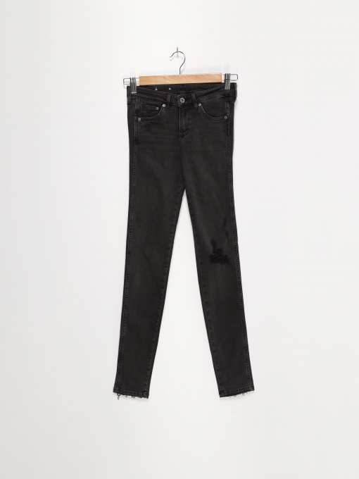 Скинни джинсы H&M модель 0424664_т.сірий Фото