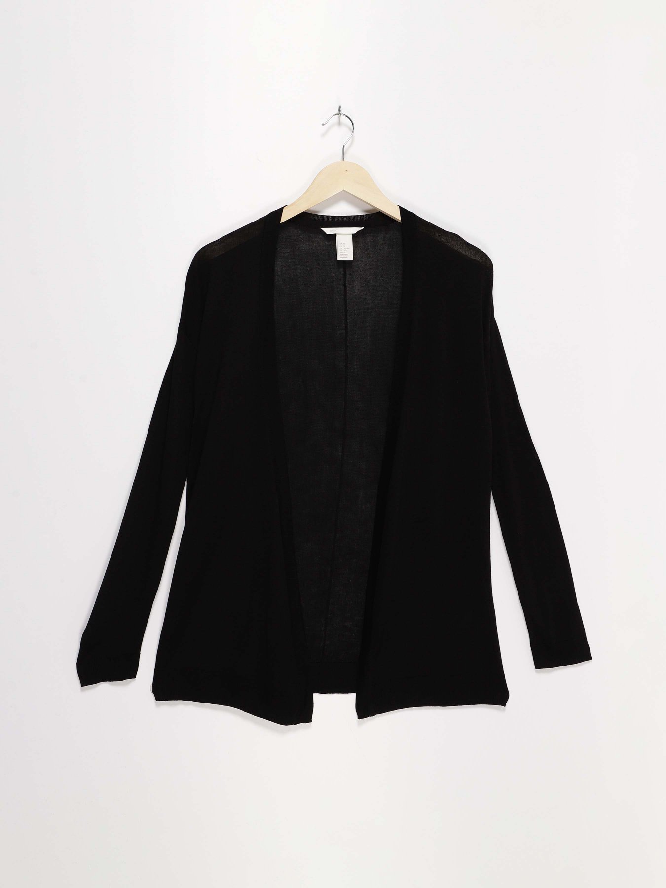 Кардиган H&M модель 0432856_чорний Фото