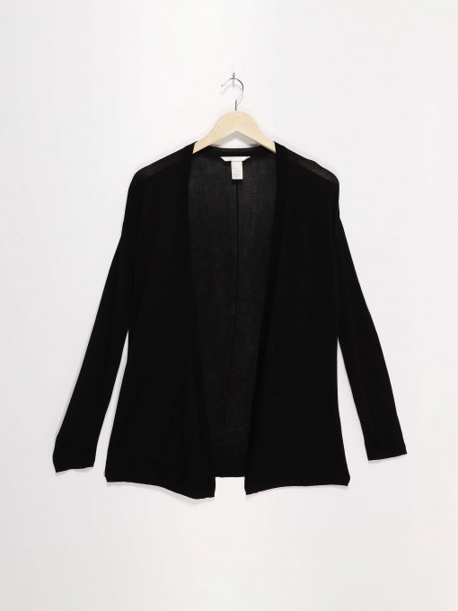 Кардиган H&M модель 0432856_чорний Фото