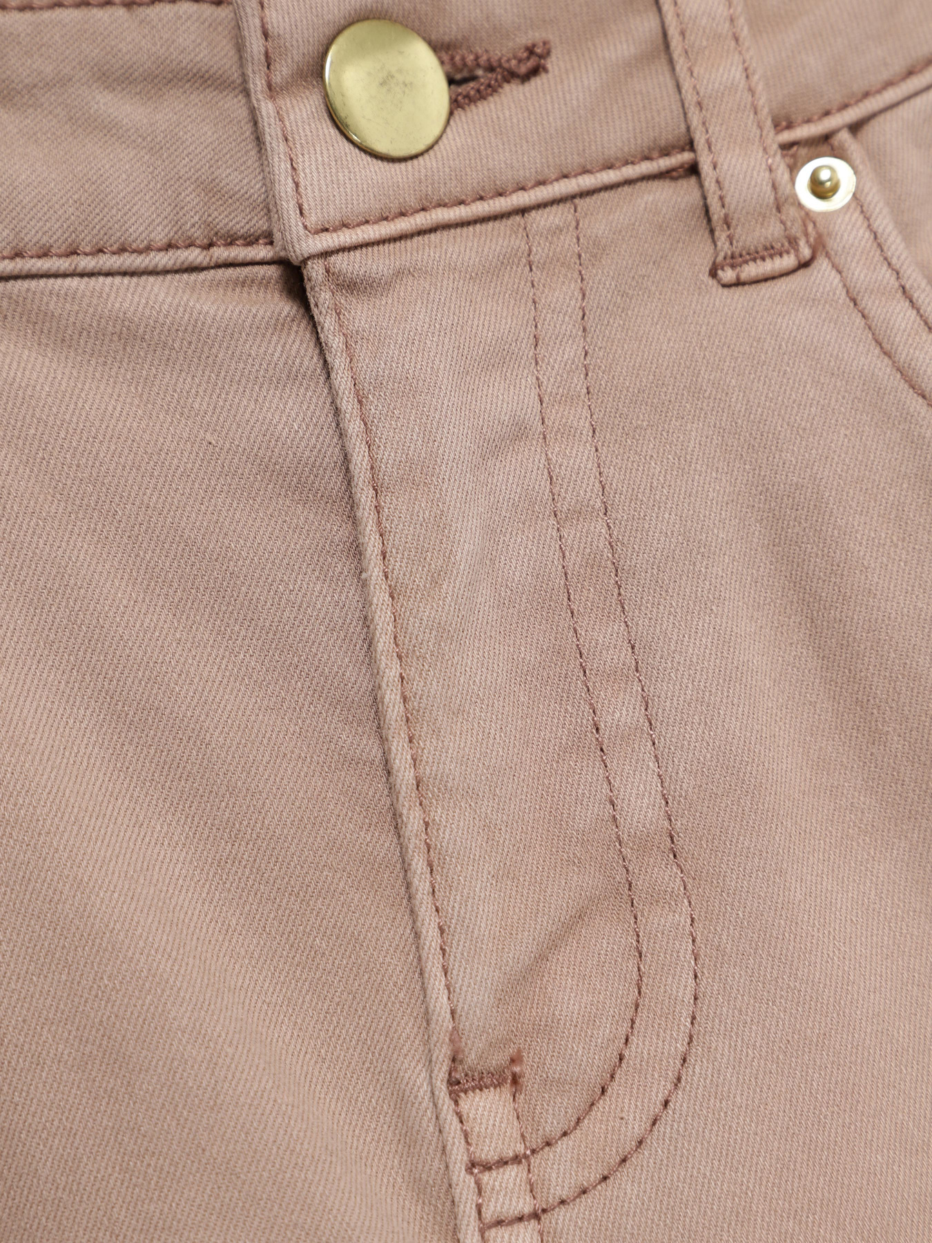 Брюки повседневные H&M модель 0434429_бежевий Фото