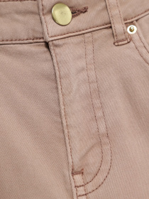 Брюки повседневные H&M модель 0434429_бежевий Фото