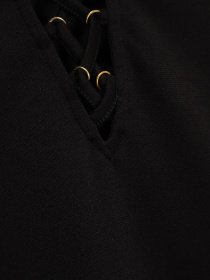 Сукня міні H&M модель 0436250_чорний Сукня міні H&M модель 0436250_чорний Фото