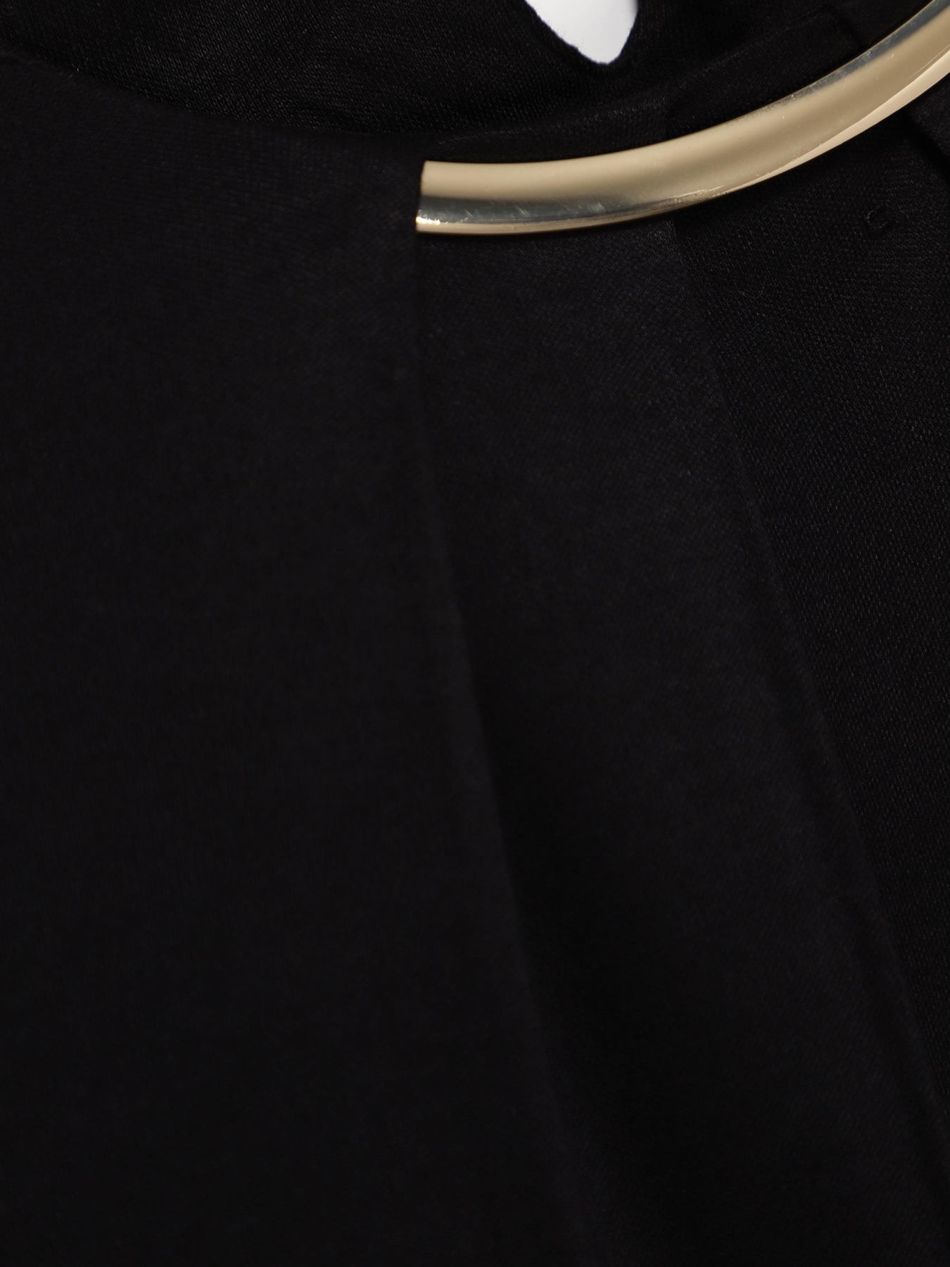 Лонгслив H&M модель 0437548_чорний Фото