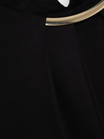 Лонгслив H&M модель 0437548_чорний Фото