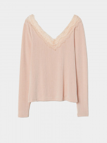 Реглан H&M модель 0615141_персиковий Фото