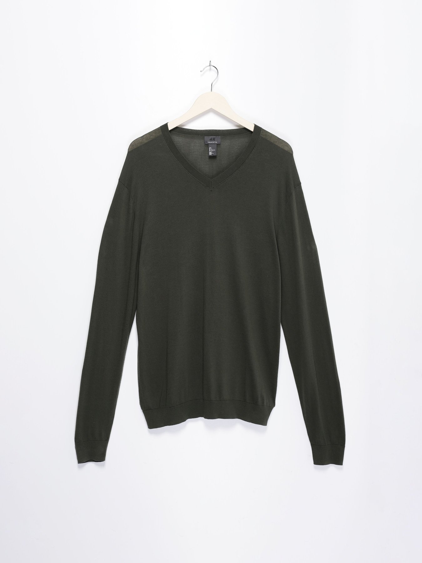 Джемпер H&M модель 0443648_т.хакі Фото