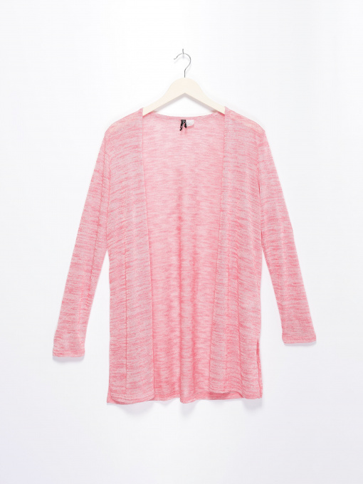 Кардиган H&M модель 0446224_рожевий комб. Фото