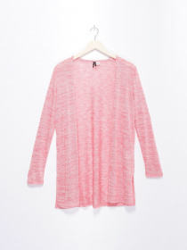 Кардиган H&M модель 0446224_рожевий комб. Фото