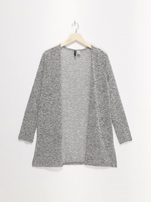 Кардиган H&M модель 0446224_сірий комб. Фото
