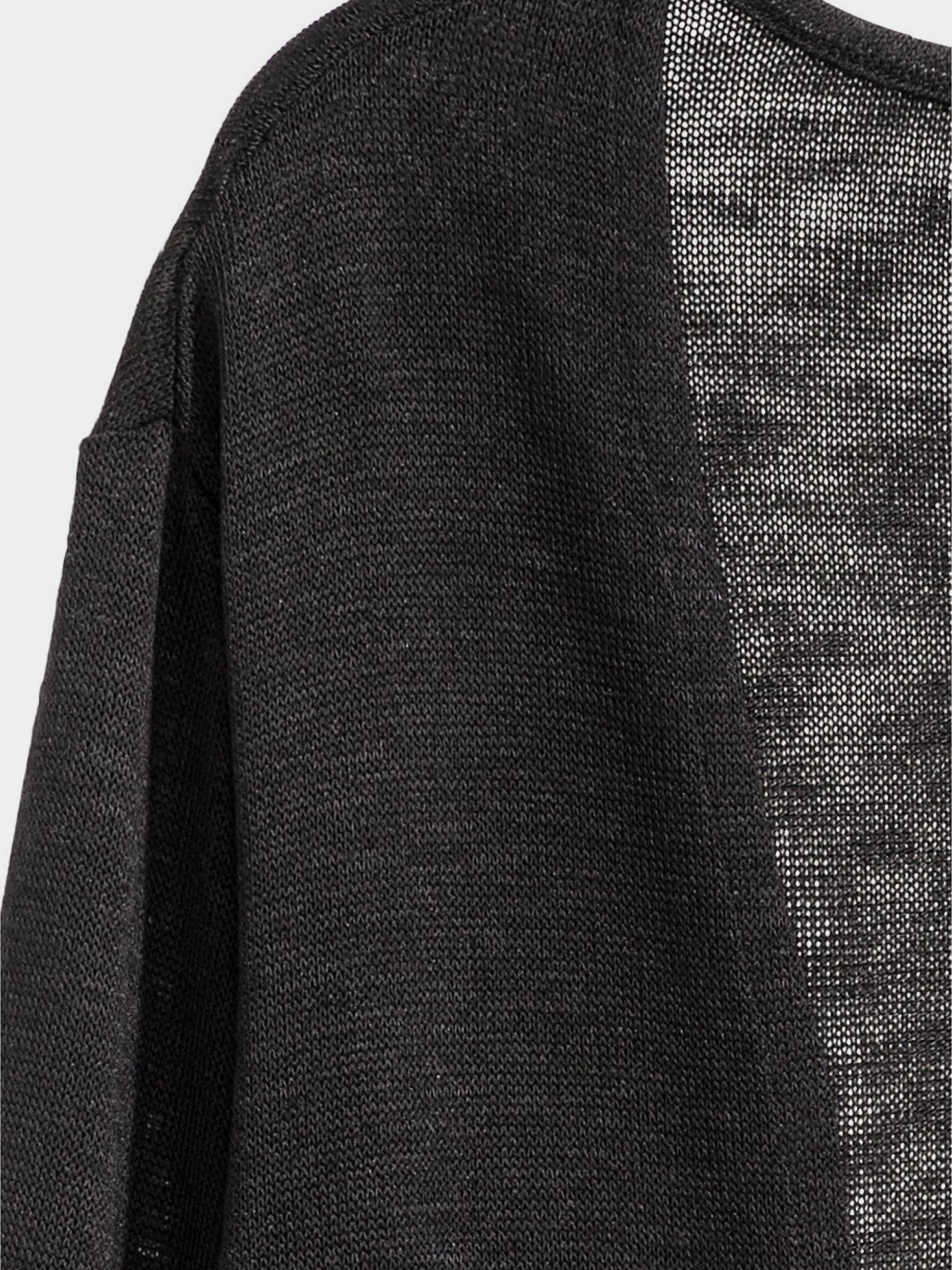 Кардиган H&M модель 0446224_чорний Фото