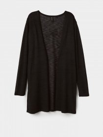 Кардиган H&M модель 0446224_чорний Фото
