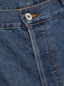 Прямые джинсы H&M модель 0454729_синій Фото